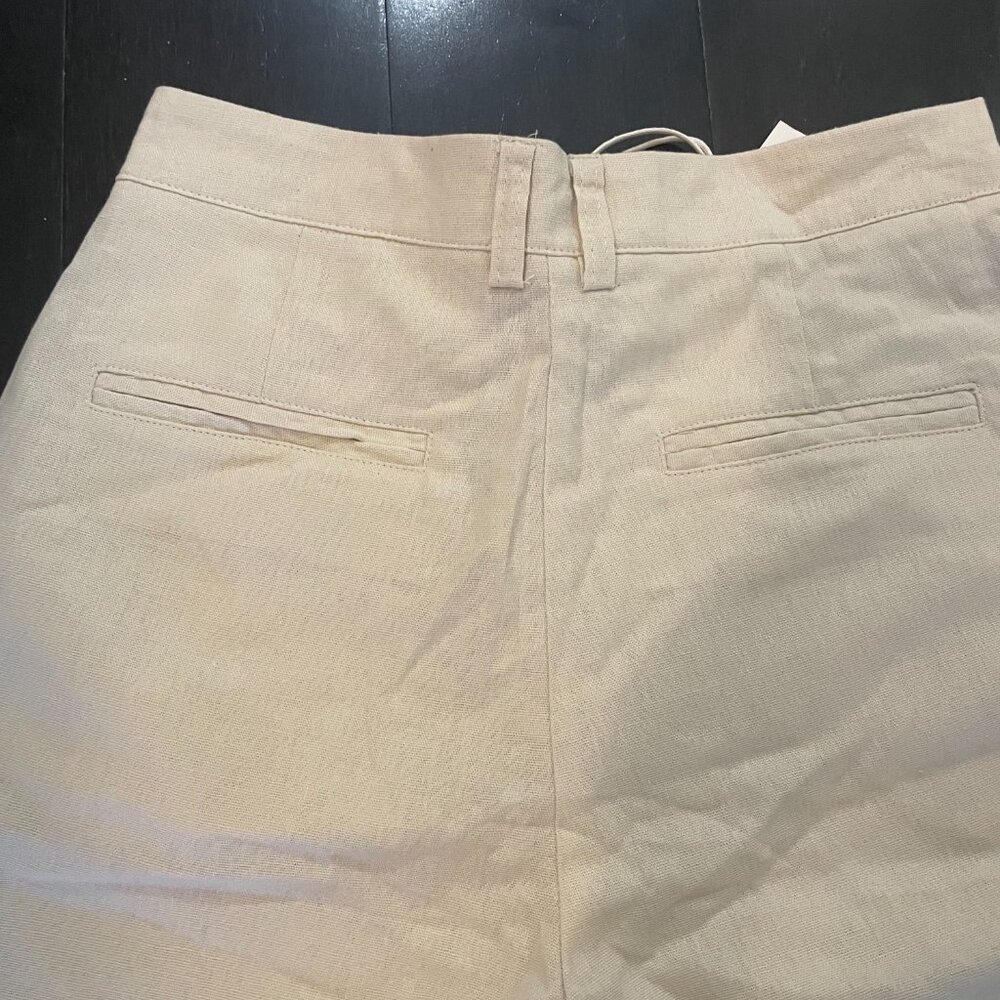 SEVEN WONDERS ZEPHY LINEN WIDE LEG PANT - SAND (From Runaway The Label) - Picture 12 of 12